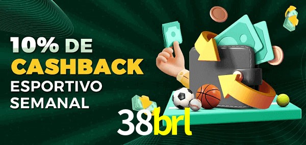 10% de bônus de cashback na 38brl
