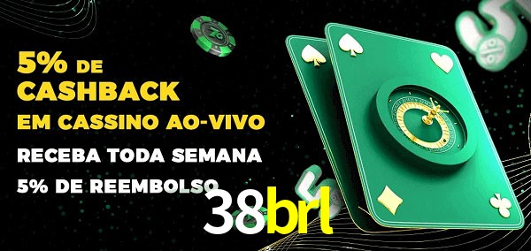 Promoções do cassino ao Vivo 38brl